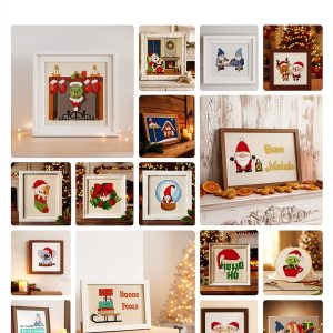 Italian Cross-Stitch Pattern Book Replica by ArtCraft-0