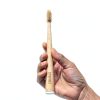 Boar Bristle Bamboo Toothbrush PRIMALS Sustainable Handle Plastic Free-1